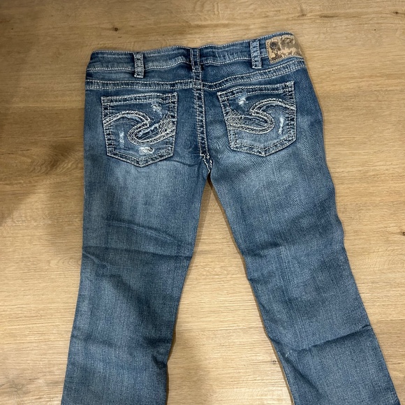 Women's Silver Jeans Co Frances Crop Size 32 - Picture 6 of 7